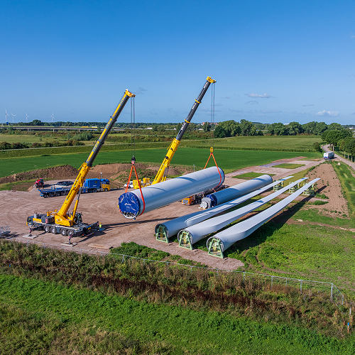 Keverbank aangelegd bij derde turbine